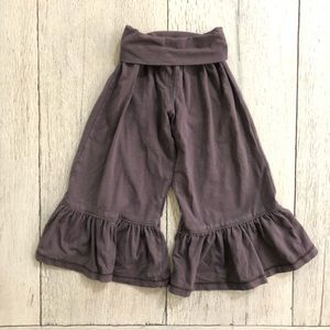 Persnickety Brown Ruffled Pants